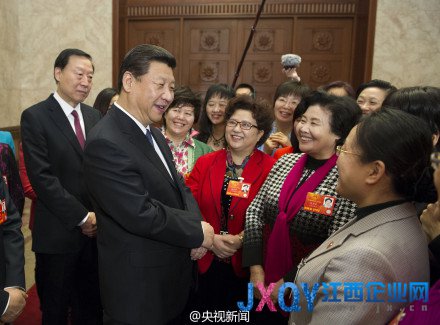 習(xí)近平江蘇代表團參加審議:婦女是“半邊天”