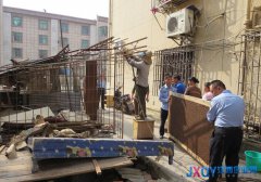 景德鎮(zhèn)：泰景樓5間鐵架棚被拆除