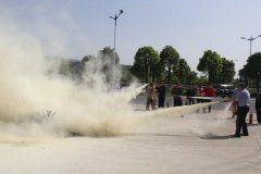 彭澤服務(wù)區(qū)開展消防安全演練