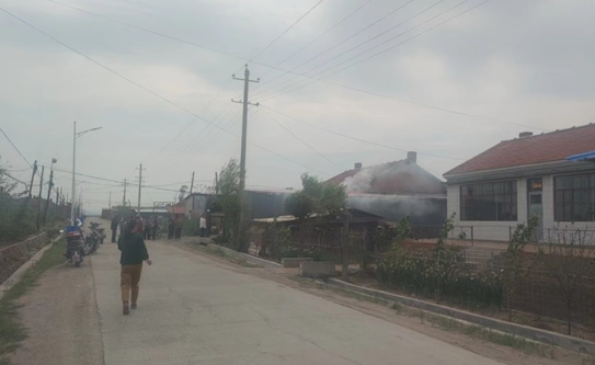 奮勇救火的國壽&ldquo;武工隊&rdquo;